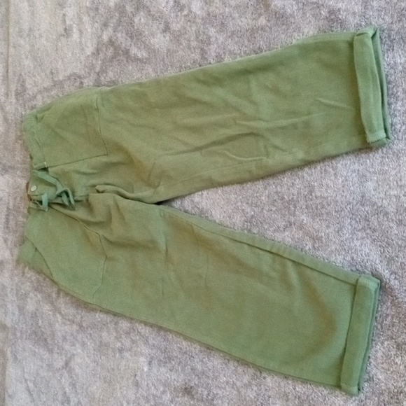 Judy Blue Jessie drawstring cargo olive pants - Picture 1 of 9